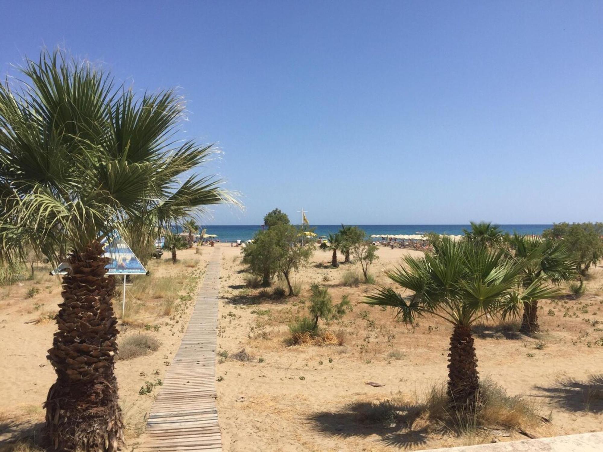 Erieta Sea View Apartment50M From The Beach Rethymnon Exterior foto